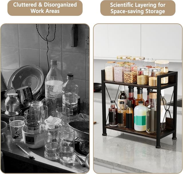 Thumbnail 5 de VSIWB Desk Shelf Organizer 2-Tier