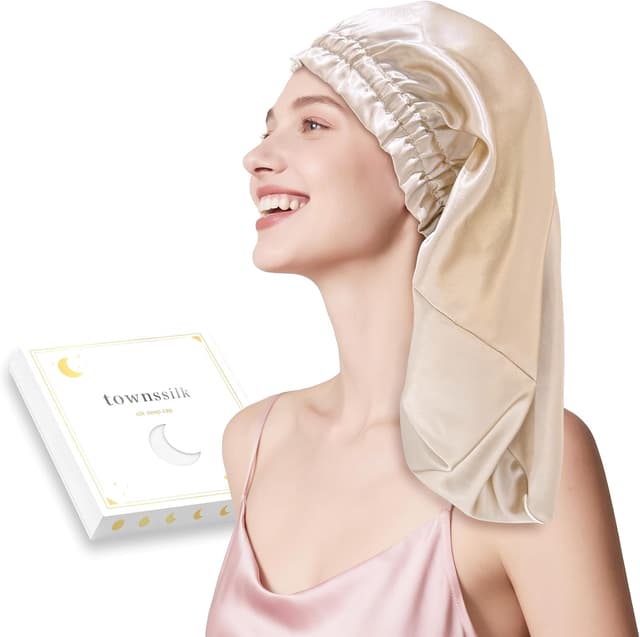 Imagen de Townssilk Copri-capelli in seta 22 momme 🌙 en OfertitasTOP