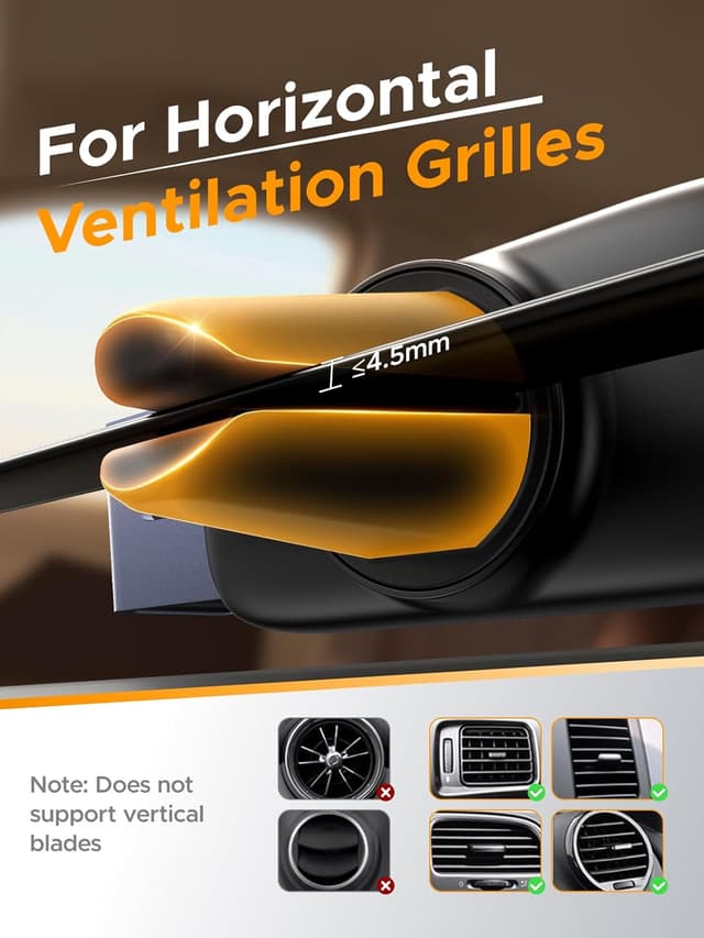 Detalle 2 de UGREEN Air Vent Car Phone Holder 360°