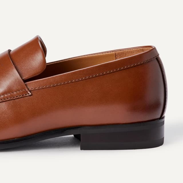 Detalle 2 de Amazon Essentials Herren Penny-Loafer mit quadratischer Zehenpartie