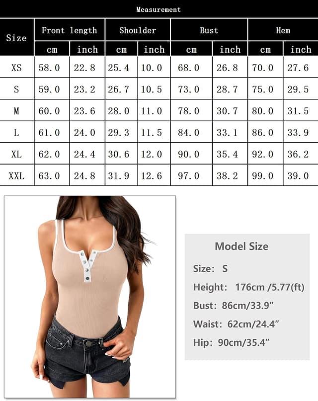 Thumbnail 5 de Débardeur femme viscose Aottori slim fit