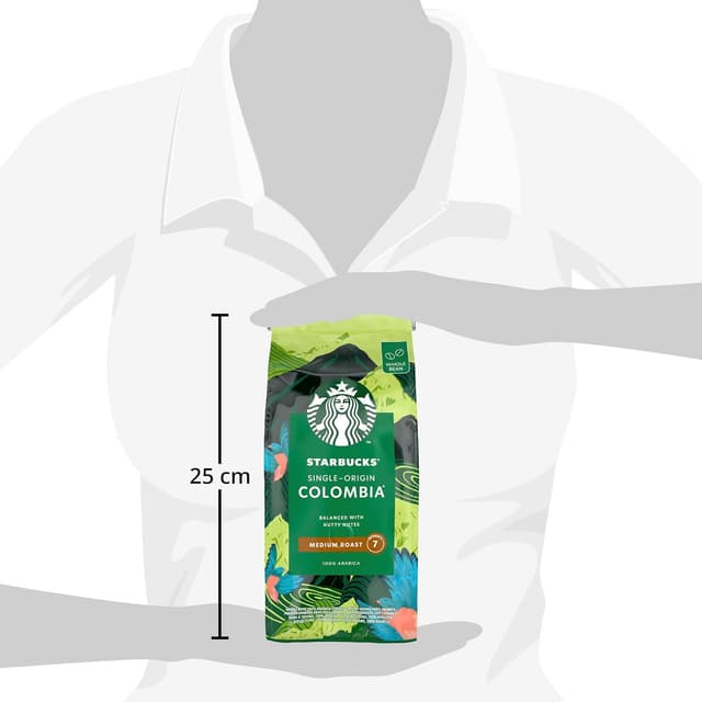 Thumbnail 5 de STARBUCKS Colombia Tostado Medio Café en Grano 450g x4