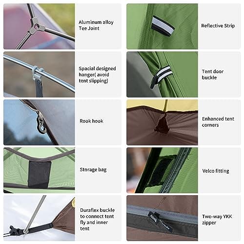 Thumbnail 7 de Naturehike NH2499 Tienda de Camping 🏕️ Modelo Unisex