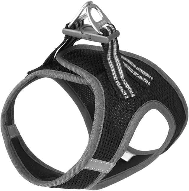 Detalle 2 de Truelove True Love Soft Air Mesh Dog Harness (X-Small) with Reflective Details, Black