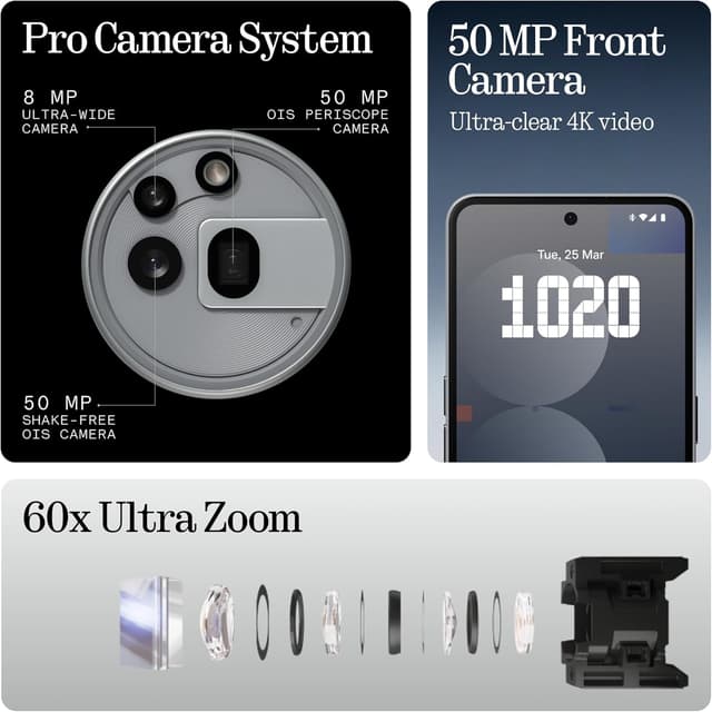 Thumbnail 3 de Nothing Phone (3a) Pro 256 GB Smartphone