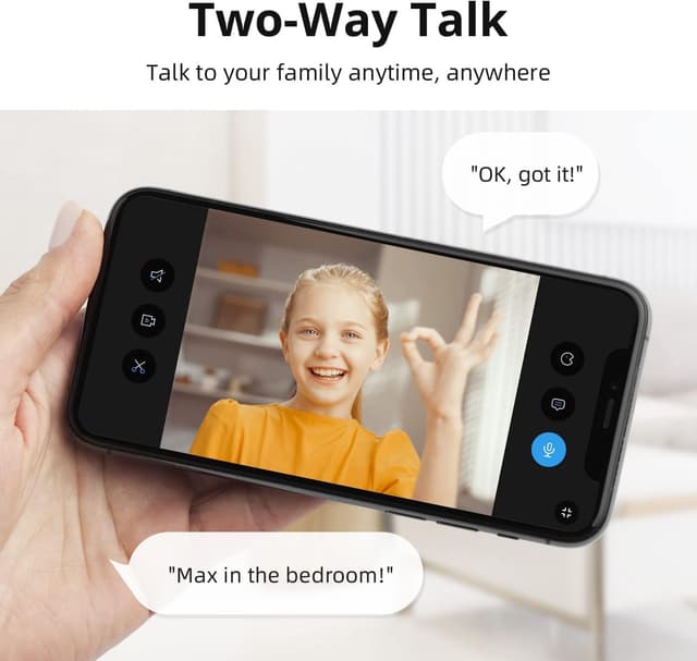 Thumbnail 4 de aosu 4MP 2.5K Cámara Vigilancia WiFi Interior