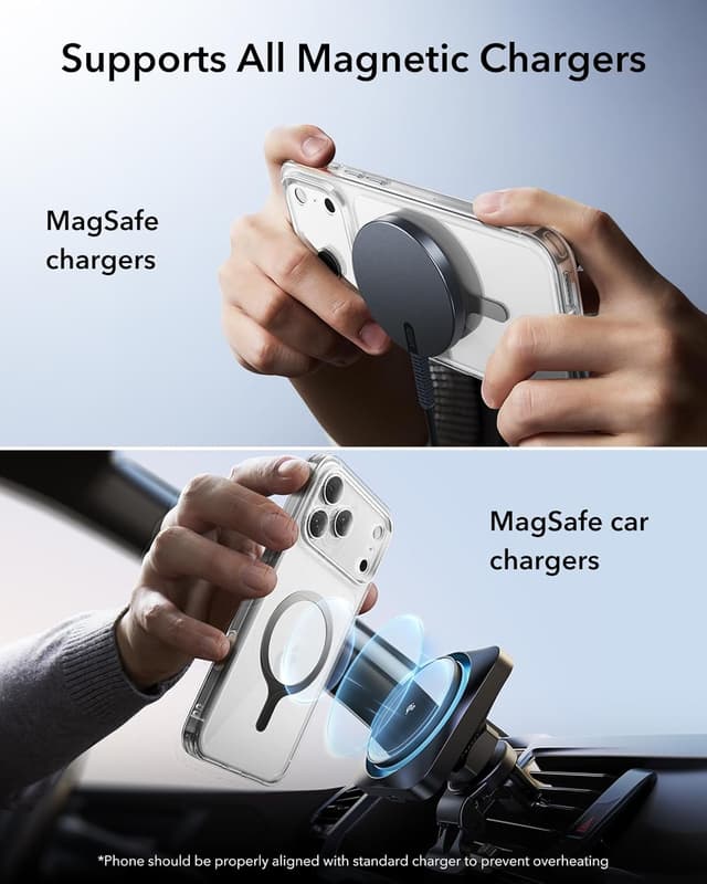 Thumbnail 5 de ESR MagSafe Ring 2-Pack magnetic adapter for iPhone