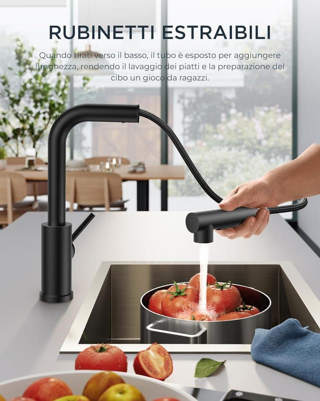 Thumbnail 1 de FORIOUS Rubinetto Lavello Cucina 30,6 cm 🚰