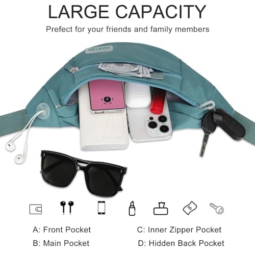 Thumbnail 2 de MAXTOP MAXTOP Bauchtasche riñonera impermeable para móvil y deporte, rosa