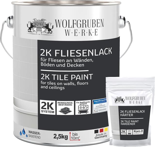 Imagen de WO-WE Vernice piastrelle OPACA 2,5 kg en OfertitasTOP