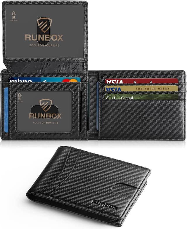 Detalle de RUNBOX Wallet RFID 15-card Slim 👛