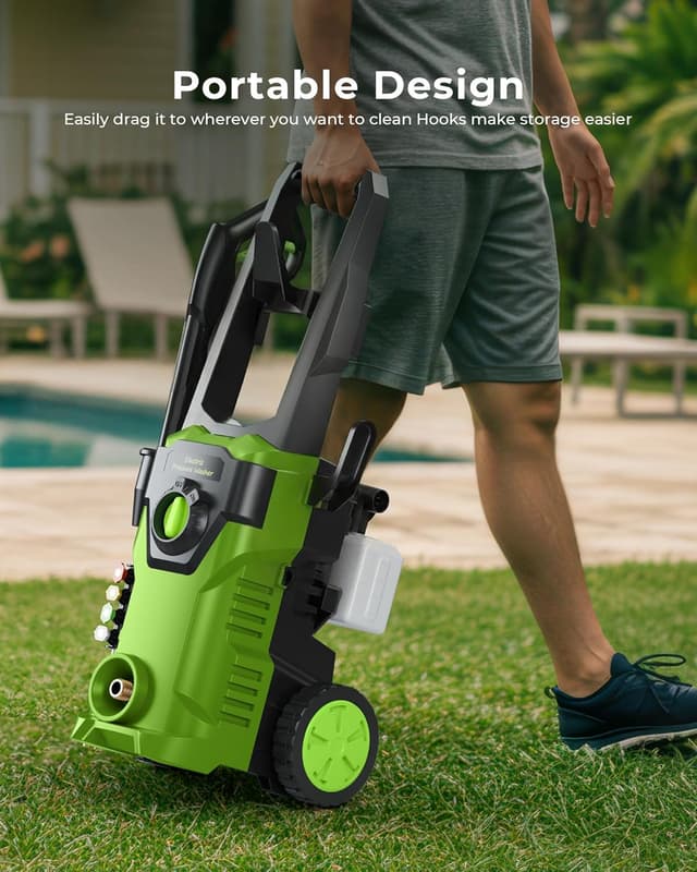 Detalle 2 de PATOOLIO Pressure Washer 160 Bar 450L/H