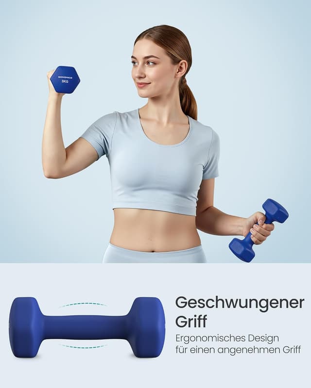 Thumbnail 2 de Songmics Hantel-Set 6er 1–5 kg