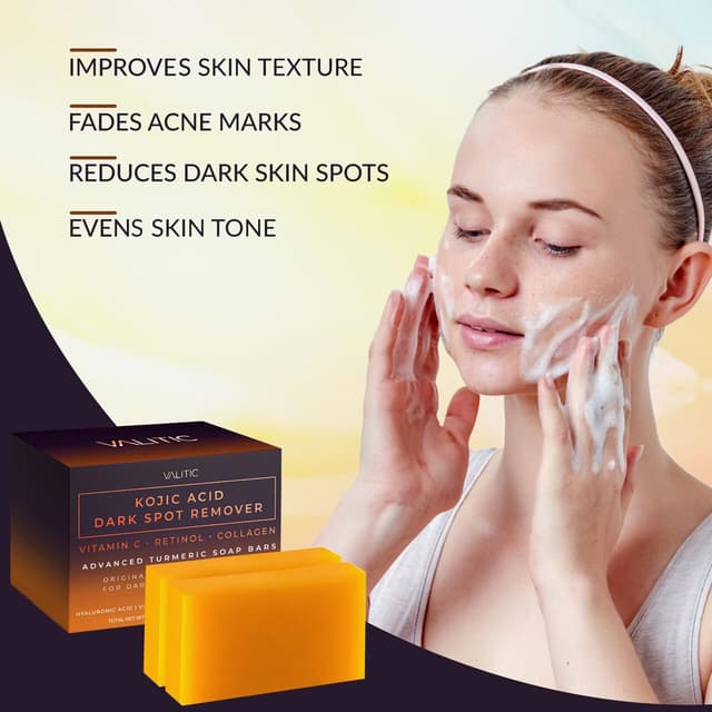 Thumbnail 4 de VALITIC Kojic Acid Soap Bars with Vitamin C, Retinol ⚙