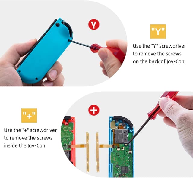 Detalle 1 de Flachbandkabel Reparaturset für Joy-Con