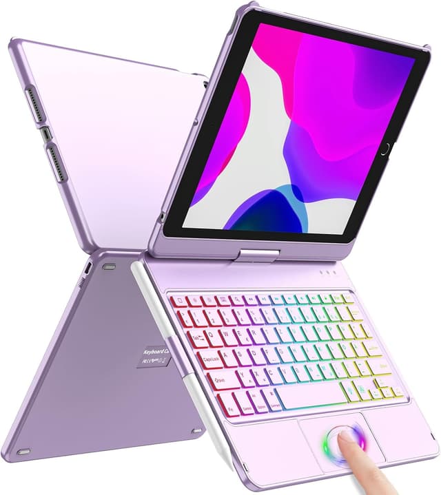 Detalle de iPad Tastaturhülle mit Bluetooth 7 Farben