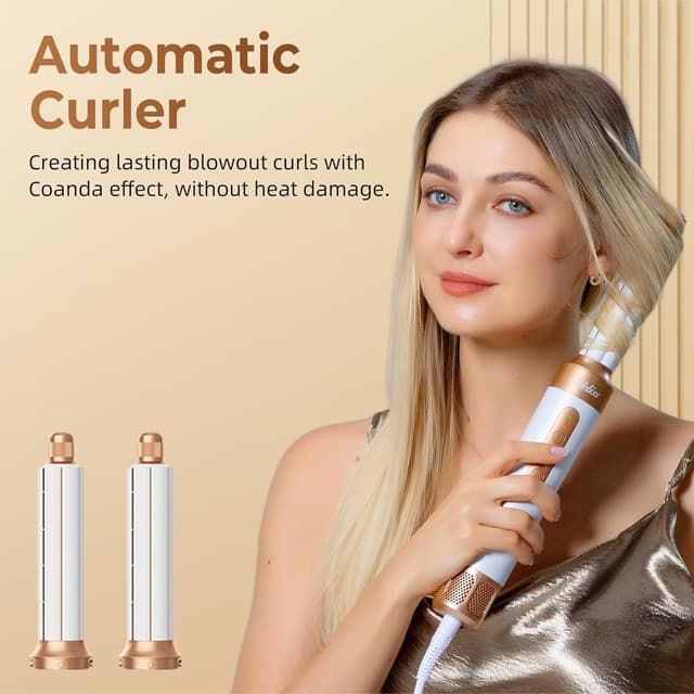 Thumbnail 2 de Secador UKLISS 7 en 1 con Ionizador, Rizador y Difusor 💇♀️