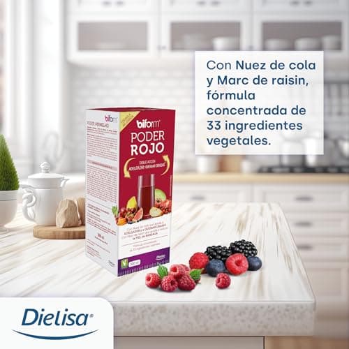 Detalle de Dielisa Biform Poder Rojo complementos 500 ml