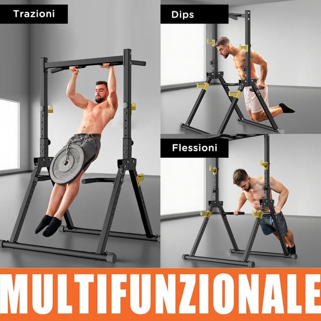 Thumbnail 5 de DH FitLife Power Tower Pieghevole 150 kg