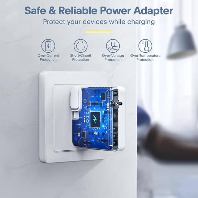 Detalle 2 de Azacvb Mac Book Pro Charger 118W USB‑C fast charger