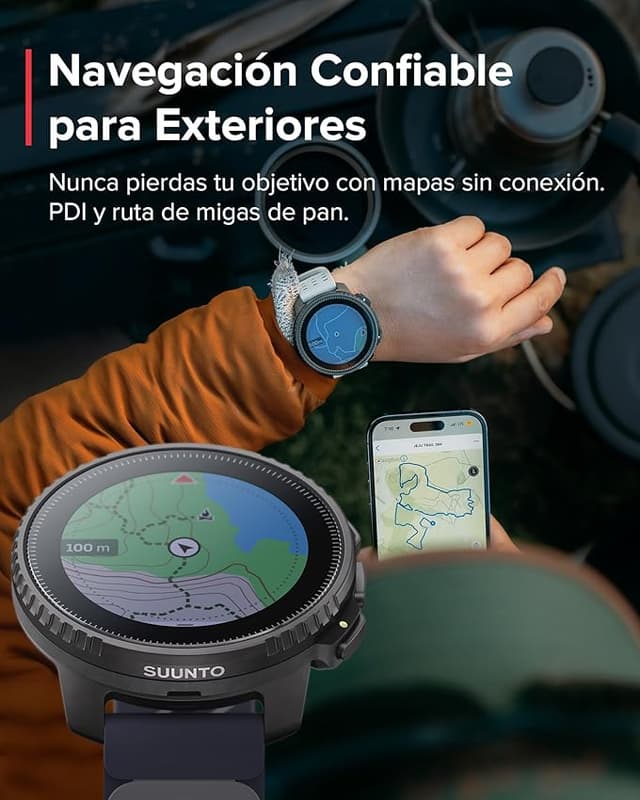 Detalle 1 de SUUNTO Vertical Reloj deportivo GPS, autonomía 50 días