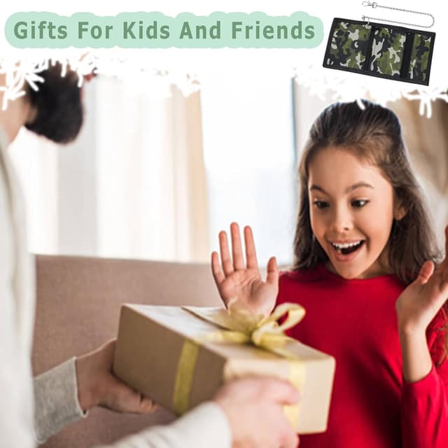 Thumbnail 6 de Bogoro Kinder Slim Portmonee mit RFID-Schutz und Schlüsselanhänger – Bogoro Bogoro Portmonee Kinder Slim Geldbeutel aus Leder