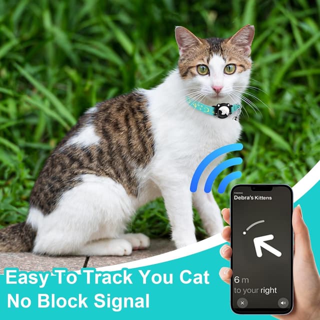 Detalle 1 de Katzenhalsband für Apple AirTag S 23-33 cm