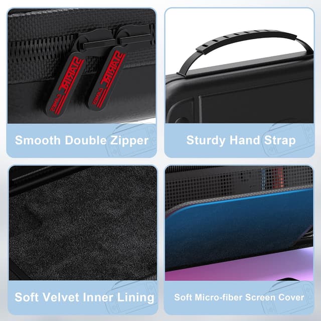 Thumbnail 4 de Switch 2 Tasche 10 Fächer Schwarz