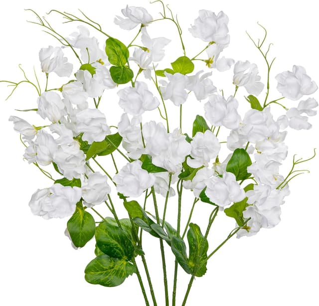 Detalle de Arborus 5 STK Kunstblumen 60 cm Erbsenblüten