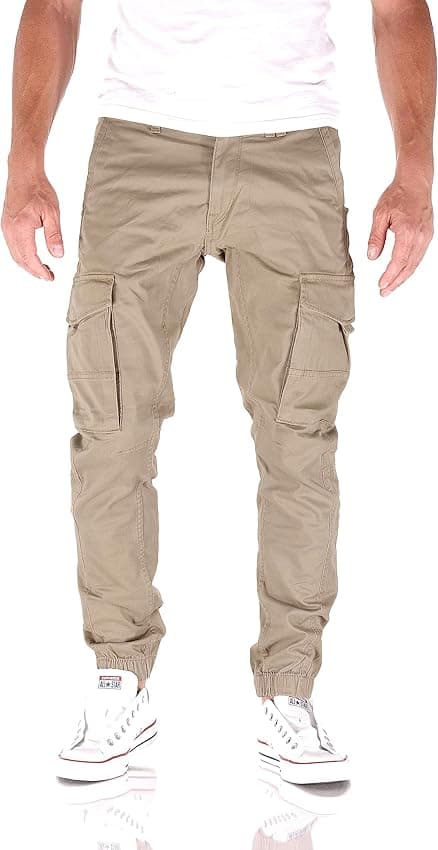 Detalle de Pantalones cargo Jack & Jones Paul Flake 👖 - W28L32