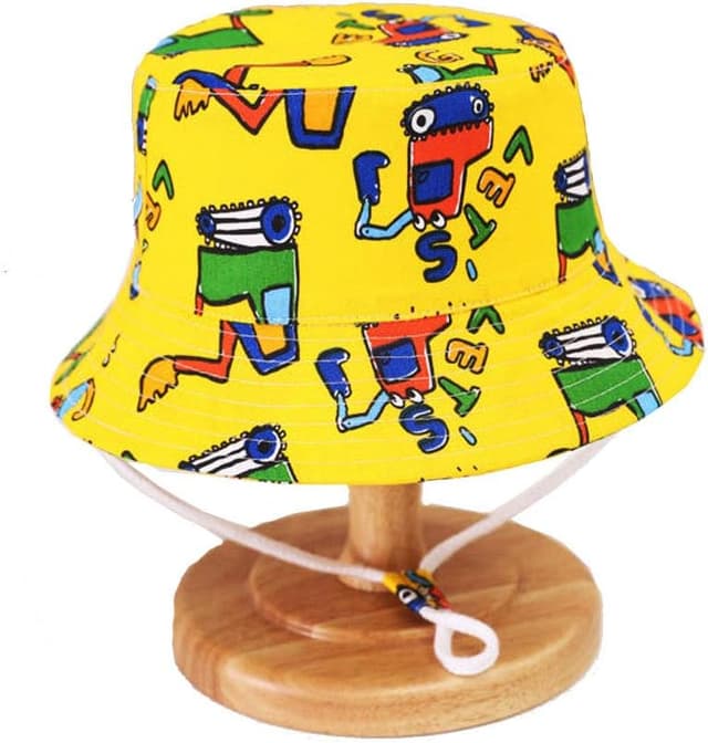 Thumbnail 6 de FUYAO Baby Sun Hat for Kids (Toddler Boys & Girls) – Adjustable Chin Strap Cotton Bucket Hat