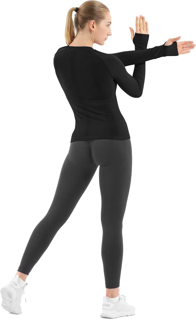 Thumbnail 6 de MathCat Seamless Long Sleeve Yoga Top for Women