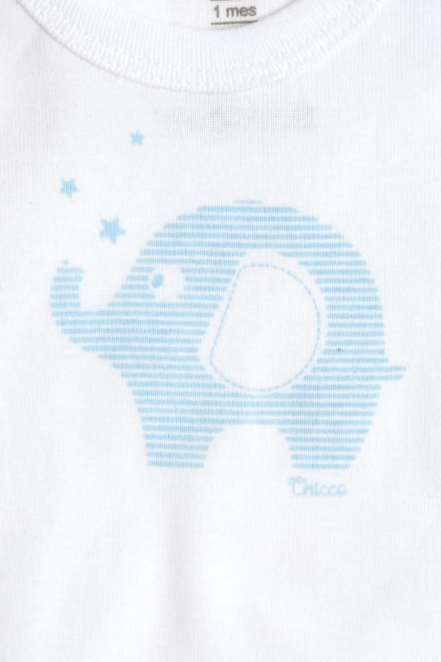 Detalle 2 de Bodies bébé garçon Chicco lot de 4