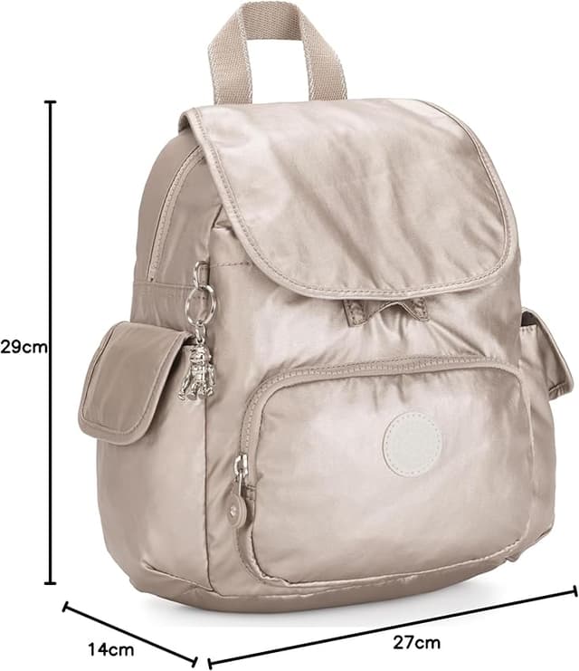 Thumbnail 5 de Kipling City Pack Mini Metallic Glow mochila pequeña