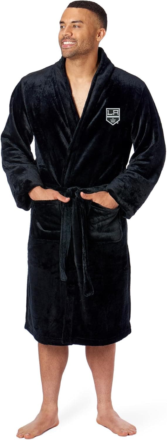 Detalle de Northwest NHL Silk Touch Bath Robe (Large/X-Large)