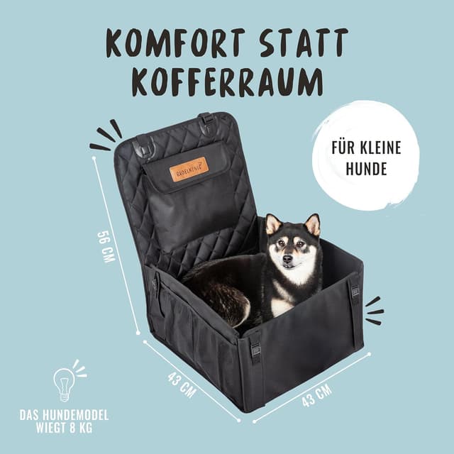 Thumbnail 2 de Rudelkönig Autositz für Hunde