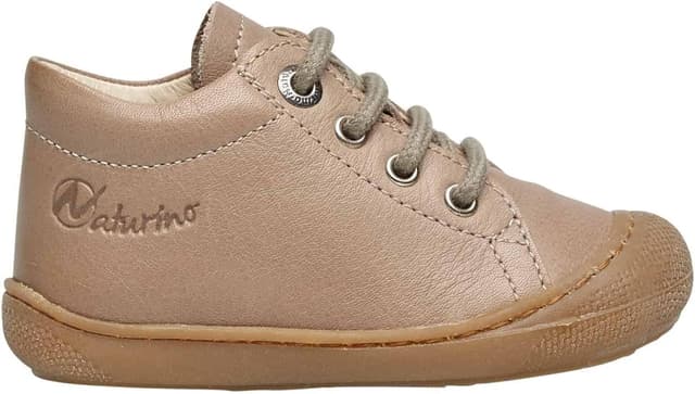 Detalle 2 de Naturino Lauflernschuhe aus Leder mit Wollfutter – Schnürschuhe für den Start ins Gehen