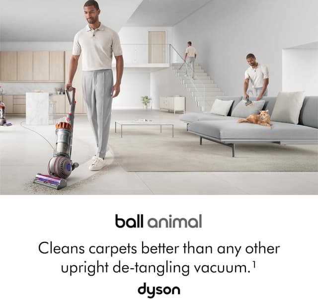 Detalle 2 de Dyson Ball™ Animal Multi-floor Vacuum Cleaner (Copper/Silver) with de-tangling hair action