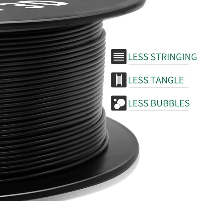 Detalle de GEEETECH PETG Filament 1,75 mm schwarz