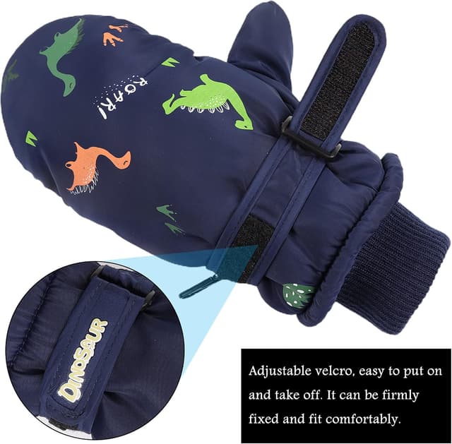 Thumbnail 1 de XIAOHAWANG Kids Ski Gloves waterproof mittens (2–8 yrs)