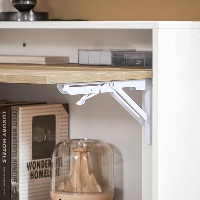 Thumbnail 5 de SoBuy FWT104-WN bureau gaming 70x57x85 cm