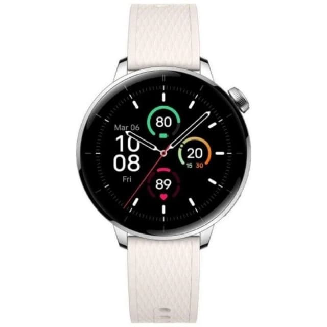 Detalle de OnePlus Watch 3 43 mm AMOLED Plata, GPS y NFC