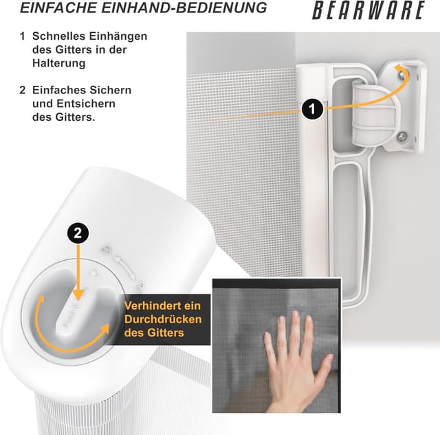 Thumbnail 4 de CSL Schutzgitter Treppe Baby bis 180 cm