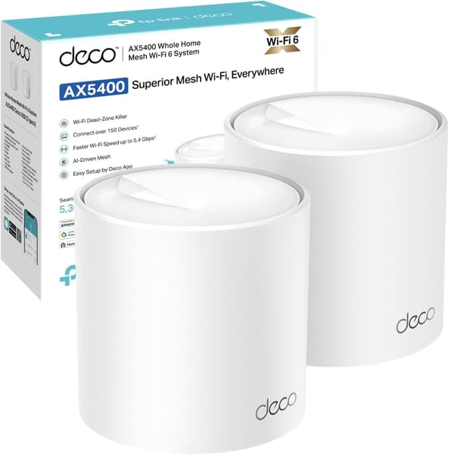 Thumbnail 6 de TP-Link Deco X60 AX5400 3-pack mesh Wi‑Fi system