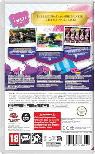 Detalle de Clear River Games Lollipop Chainsaw rePOP NS juego