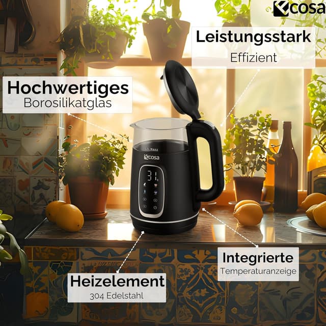 Thumbnail 2 de Ecosa Wasserkocher 1,7 l