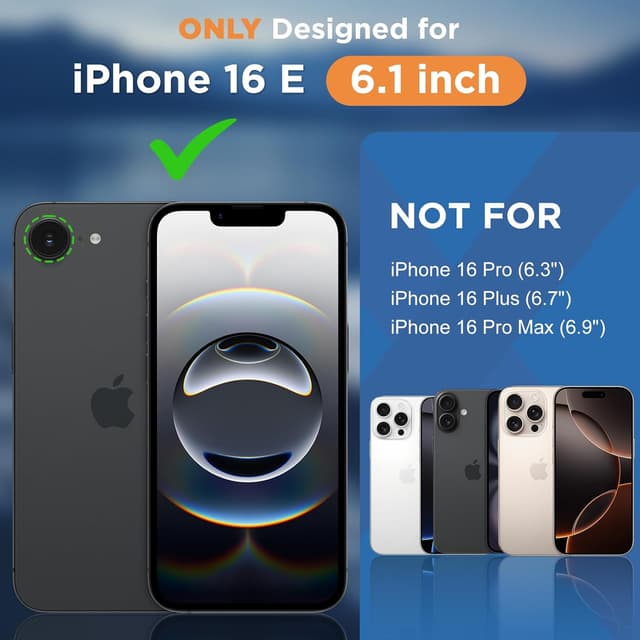 Detalle 2 de Beeasy Robust Series Waterproof iPhone 16e / 17e Case (IP68) – Heavy-Duty Metal Armour, Shockproof & Dustproof, Black