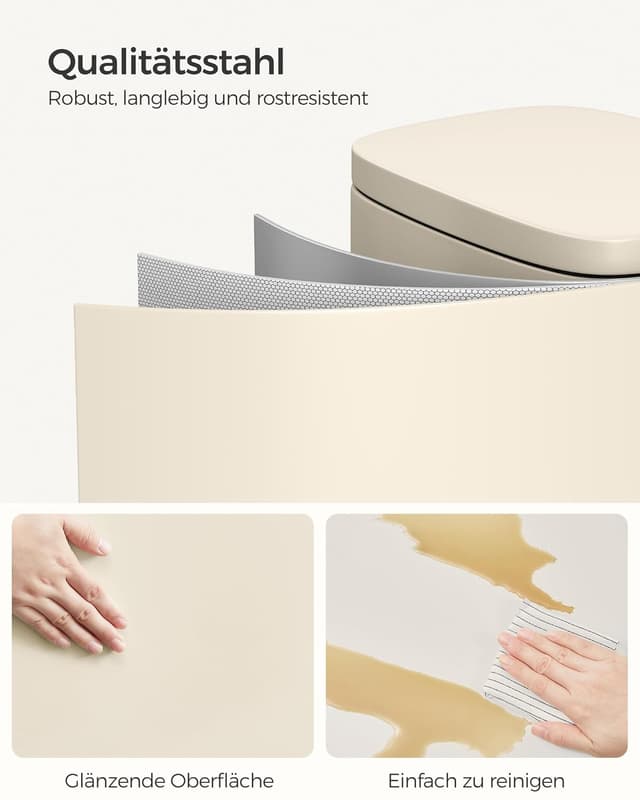 Thumbnail 3 de SONGMICS Mülleimer Küche 30 Liter