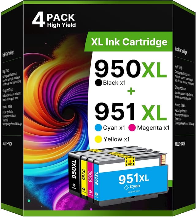 Detalle de RUDGUZ 950XL 951XL Multipack 4‑pezzi 🖨