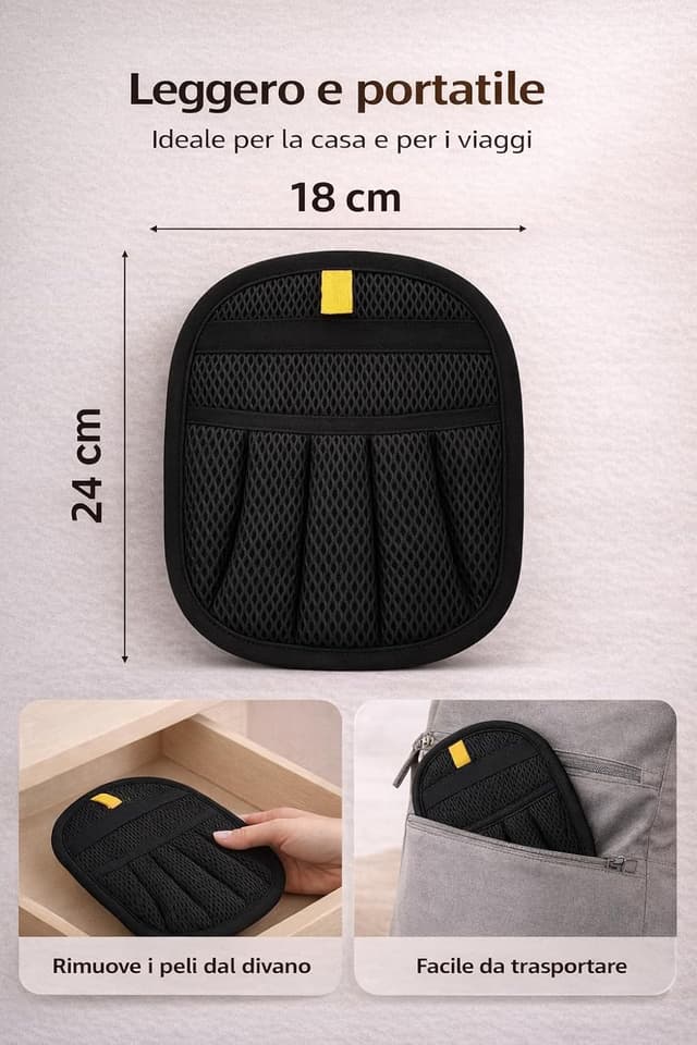 Detalle de ZenithyrEn 2 Guanti Peli Gatto e Cane con effetto elettrostatico